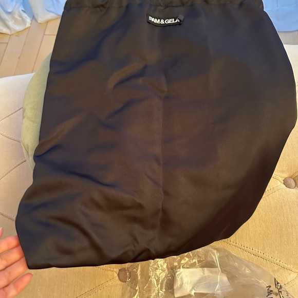 NWT Pam & Gela Python Print Backpack. Excellent condition - Picture 7 of 9